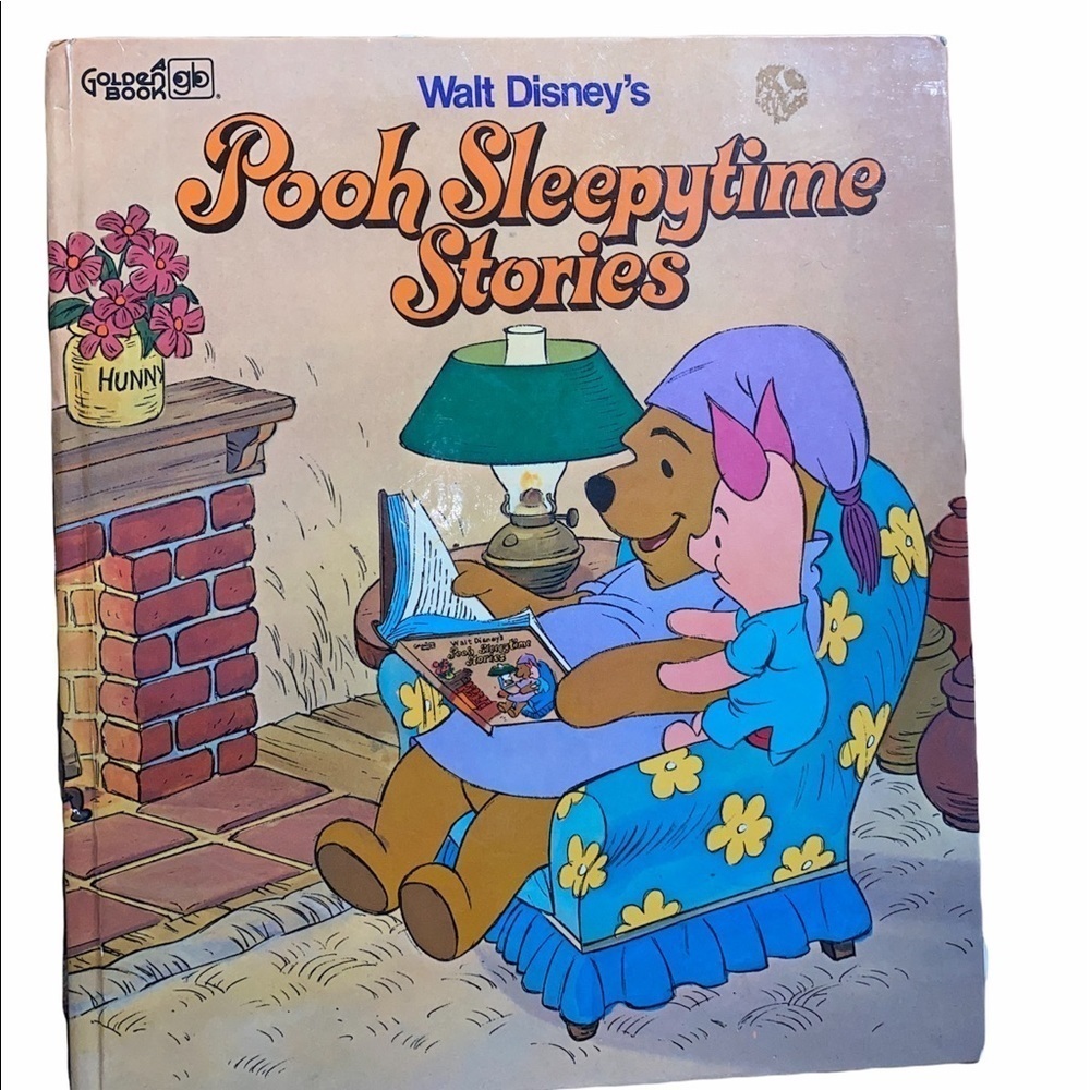 Walt Disney’s Pooh sleepy Time stories vintage hardback children’s book